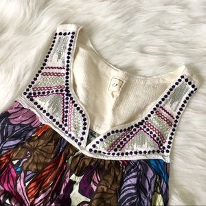 Anthropologie 1.9 One September Embellished Tank
